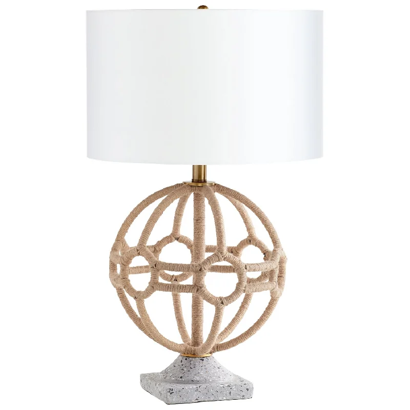 marble table lamps with a luxurious veined pattern for high end decorOne Light Table Lamp