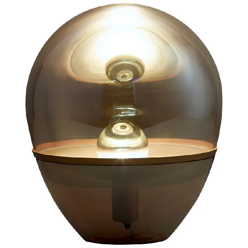 gothic style table lamps with dark finishes for a mysterious lookOne Light Table Lamp