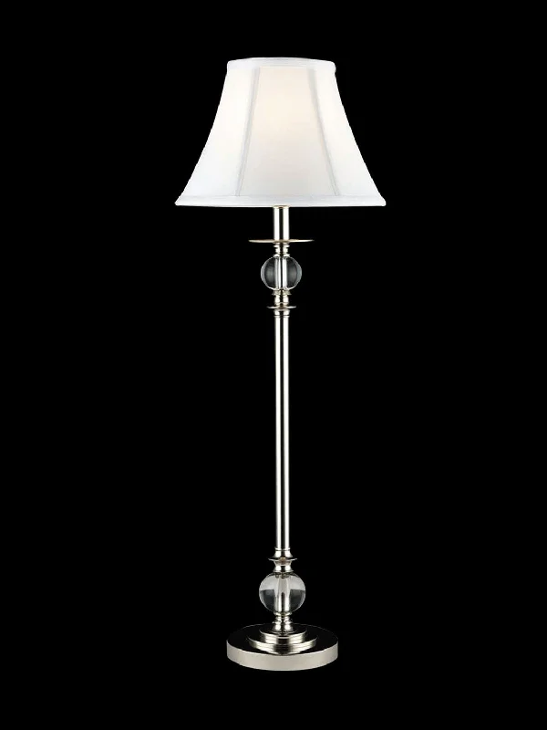 glass table lamps with a frosted surface for soft light diffusionOne Light Table Lamp