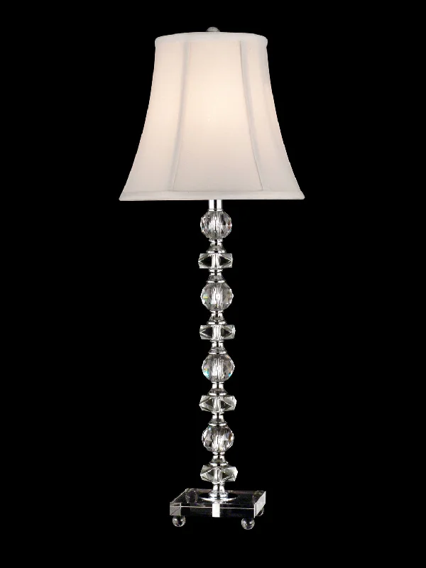 wooden table lamps with natural grain for a warm and organic feelOne Light Table Lamp