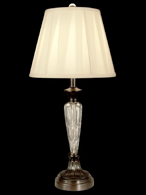 fabric table lamps with a linen shade for a relaxed and breathable lookOne Light Table Lamp