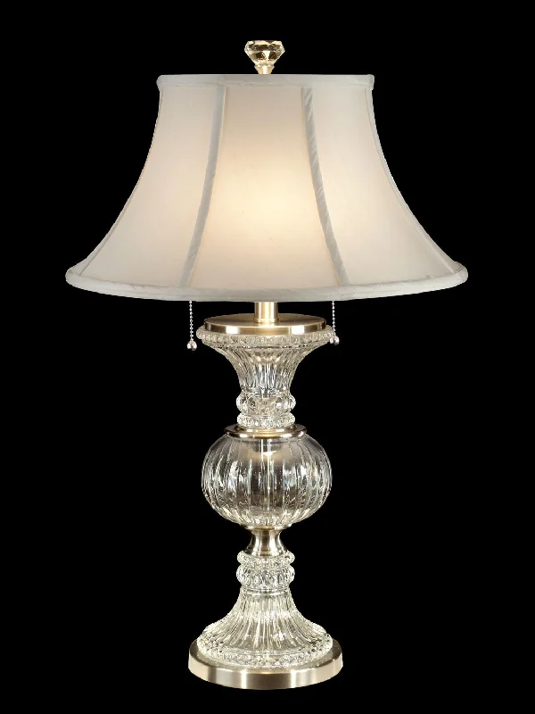 asian inspired table lamps with bamboo accents for a zen atmosphereTwo Light Table Lamp