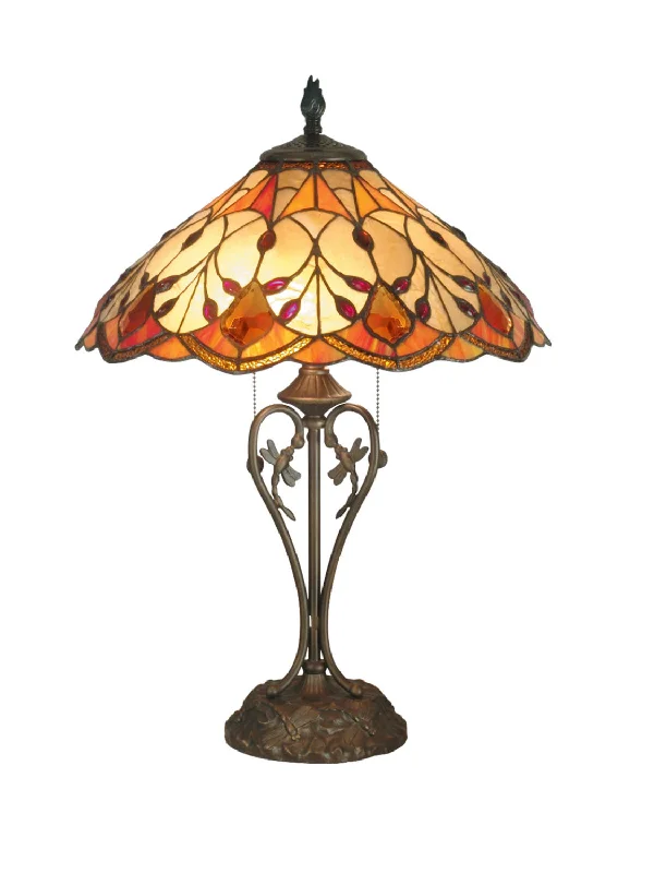 ceramic table lamps with hand painted designs for an artistic touchTwo Light Table Lamp ceramic table lamps with hand painted designs for an artistic touchTwo Light Table Lamp