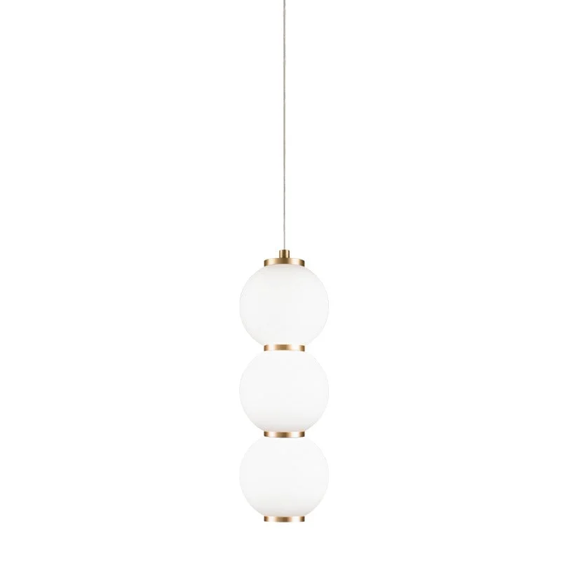 Industrial Style Ceiling Lights with Exposed Bulbs and Metal CagesDango 3 Light Round Pendant