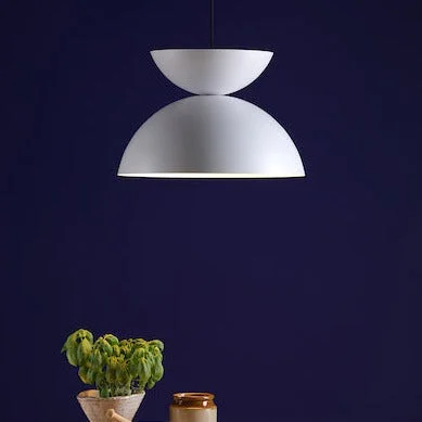 Rustic Ceiling Lights with Reclaimed Wood and Distressed FinishesDar Riya Japandi Style Pendant Matt White Rustic Ceiling Lights with Reclaimed Wood and Distressed FinishesDar Riya Japandi Style Pendant Matt White