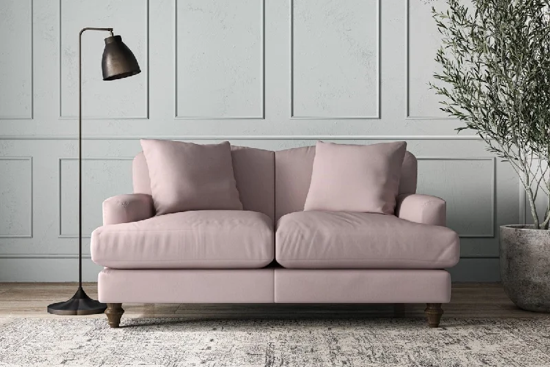 African - Inspired Ceiling Lights with Tribal Patterns and Natural MaterialsDeni Small Sofa - Recycled Cotton Lavender