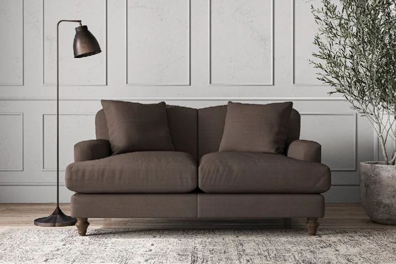 Japanese - Inspired Ceiling Lights with Shoji - Screen - like DiffusersDeni Small Sofa - Recycled Cotton Mocha