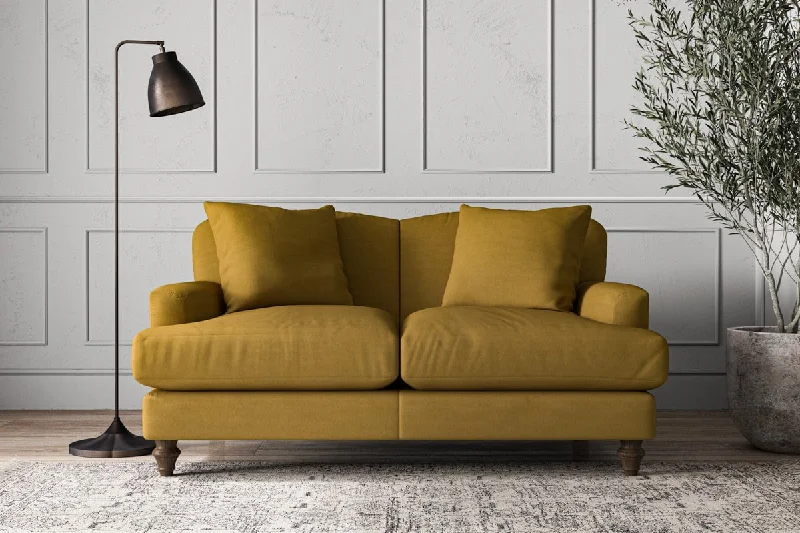 Art Nouveau Ceiling Lights with Organic, Flowing ShapesDeni Small Sofa - Recycled Cotton Ochre