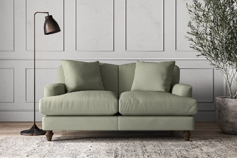 Retro Ceiling Lights Inspired by the 1950s and 1960s DesignDeni Small Sofa - Recycled Cotton Seaspray