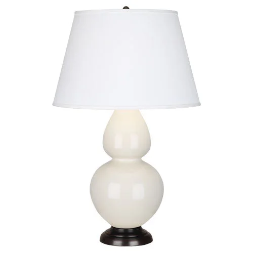 bohemian table lamps with colorful patterns for eclectic bedroomsDouble Gourd Bone Glazed Table Lamp