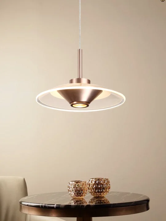Contemporary Ceiling Lights with Unique, Abstract ShapesEbony Pendant Light