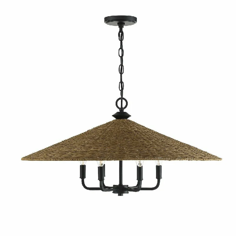 Indian - Themed Ceiling Lights with Intricate Filigree and Mirror WorkEman Pendant