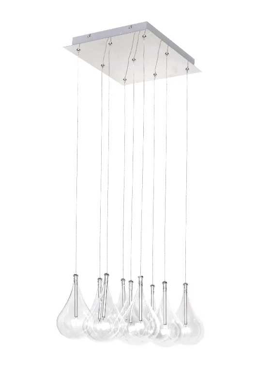 Bohemian Ceiling Lights with Beads, Tassels, and Colorful GlassLarmes Pendant
