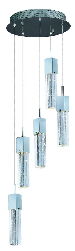 Art Deco Ceiling Lights with Geometric Patterns and Metallic FinishesFizz III LED Pendant