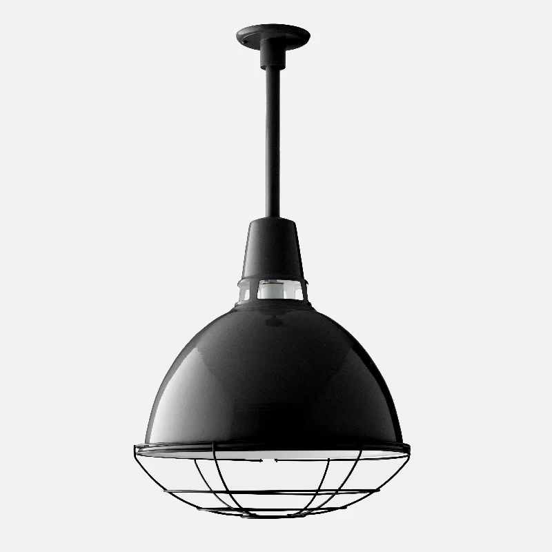 Industrial Style Ceiling Lights with Exposed Bulbs and Metal CagesFactory 7 Rod Pendant Industrial Style Ceiling Lights with Exposed Bulbs and Metal CagesFactory 7 Rod Pendant