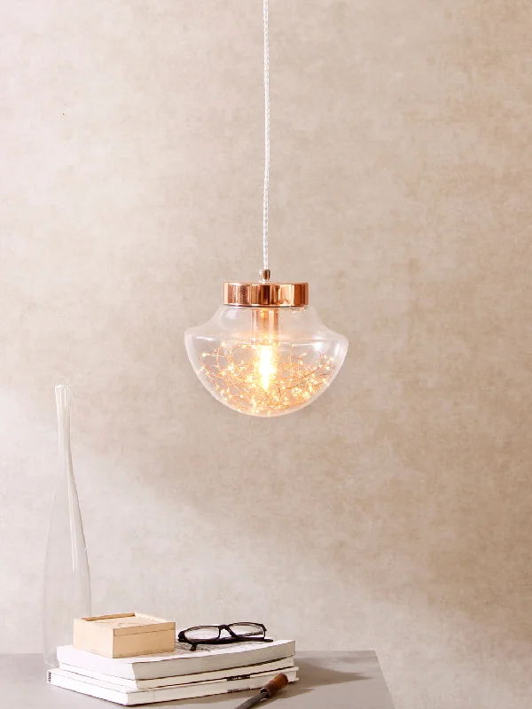 Tropical - Themed Ceiling Lights with Palm - Leaf Shapes and Rattan WrapsFairy Lights Stout Pendant Light Tropical - Themed Ceiling Lights with Palm - Leaf Shapes and Rattan WrapsFairy Lights Stout Pendant Light