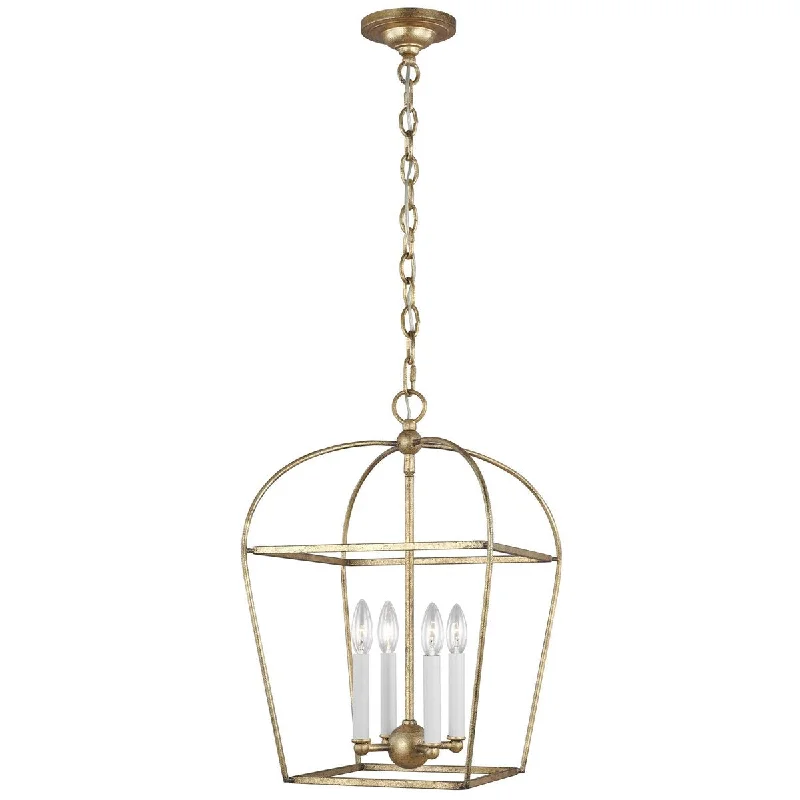 Modern Minimalist Ceiling Lights for Contemporary InteriorsFeiss Stonington 4-Light Lantern