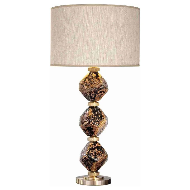 marble table lamps with a luxurious veined pattern for high end decorSoBe Table Lamp