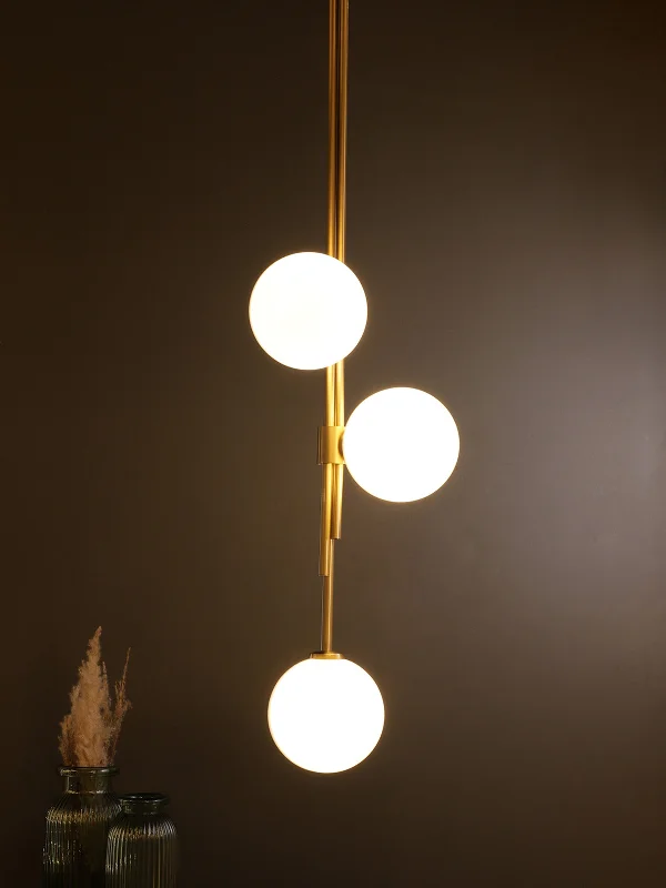 Gothic Ceiling Lights with Dark Metalwork and Pointed ArchesFlynn Pendant Light