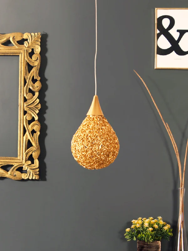Mid - Century Modern Ceiling Lights with Simple, Sleek LinesGolden Drop LED Pendant Light Mid - Century Modern Ceiling Lights with Simple, Sleek LinesGolden Drop LED Pendant Light