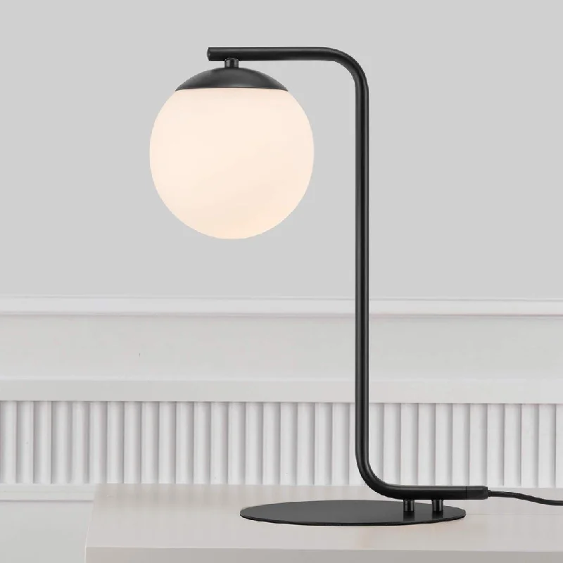 crystal table lamps with dazzling prisms for a glamorous effectGrant Black Table Lamp