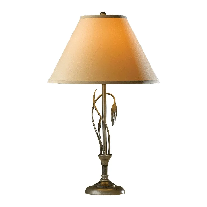 crystal table lamps with dazzling prisms for a glamorous effectForged Leaves Table-Lamp