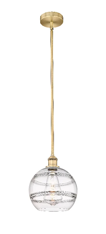 Mediterranean - Style Ceiling Lights with Terra - Cotta and Ceramic DetailsInnovations Lighting 616-1S-BB-G556-10CL Edison Pendant Light Brushed Brass Mediterranean - Style Ceiling Lights with Terra - Cotta and Ceramic DetailsInnovations Lighting 616-1S-BB-G556-10CL Edison Pendant Light Brushed Brass