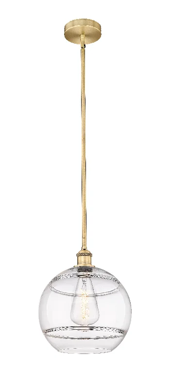 Art Nouveau Ceiling Lights with Organic, Flowing ShapesInnovations Lighting 616-1S-BB-G556-12CL  Edison Pendant Light Brushed Brass