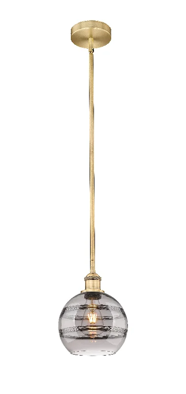 African - Inspired Ceiling Lights with Tribal Patterns and Natural MaterialsInnovations Lighting 616-1S-BB-G556-8SM Edison Pendant Light Brushed Brass African - Inspired Ceiling Lights with Tribal Patterns and Natural MaterialsInnovations Lighting 616-1S-BB-G556-8SM Edison Pendant Light Brushed Brass