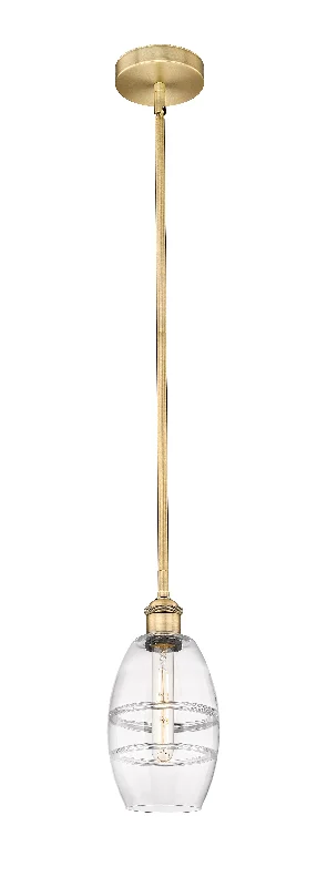 Mediterranean - Style Ceiling Lights with Terra - Cotta and Ceramic DetailsInnovations Lighting 616-1S-BB-G557-6CL Edison Pendant Light Brushed Brass Mediterranean - Style Ceiling Lights with Terra - Cotta and Ceramic DetailsInnovations Lighting 616-1S-BB-G557-6CL Edison Pendant Light Brushed Brass