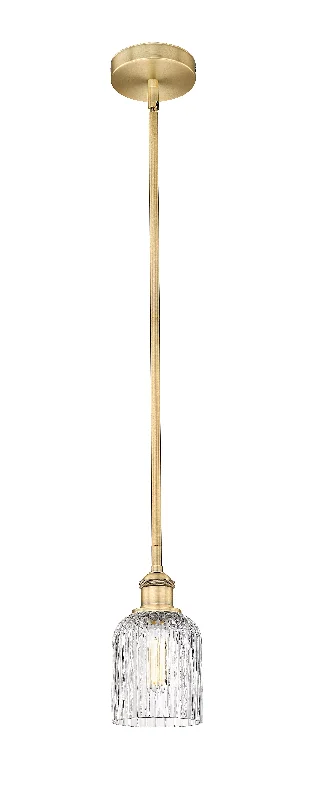 Retro Ceiling Lights Inspired by the 1950s and 1960s DesignInnovations Lighting 616-1S-BB-G559-5CL Edison Pendant Light Brushed Brass Retro Ceiling Lights Inspired by the 1950s and 1960s DesignInnovations Lighting 616-1S-BB-G559-5CL Edison Pendant Light Brushed Brass