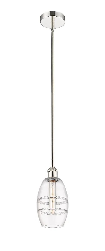 Indian - Themed Ceiling Lights with Intricate Filigree and Mirror WorkInnovations Lighting 616-1S-PN-G557-6CL Edison Pendant Light Polished Nickel Indian - Themed Ceiling Lights with Intricate Filigree and Mirror WorkInnovations Lighting 616-1S-PN-G557-6CL Edison Pendant Light Polished Nickel