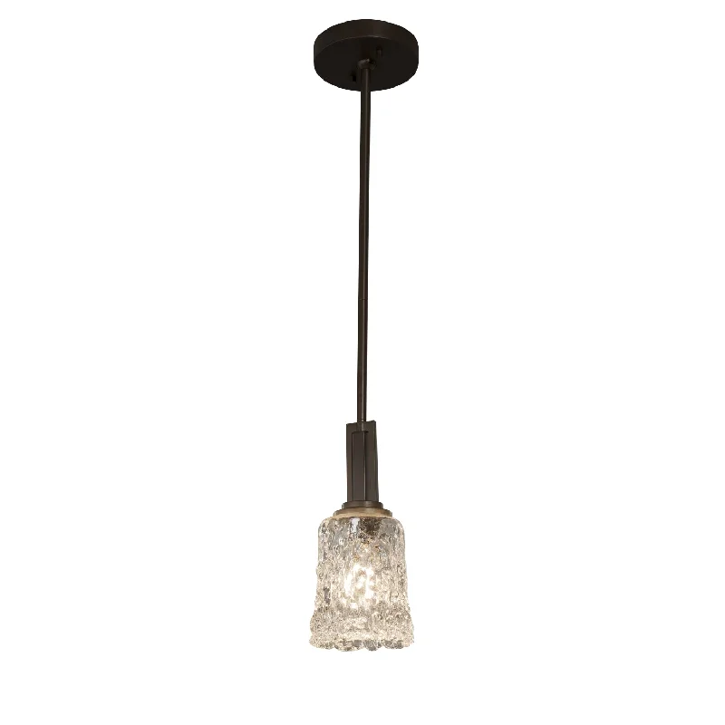 Victorian - Inspired Ceiling Lights with Ornate Crystal ChandeliersOne Light Pendant
