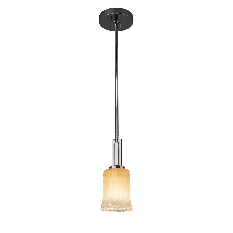 Rustic Ceiling Lights with Reclaimed Wood and Distressed FinishesOne Light Pendant