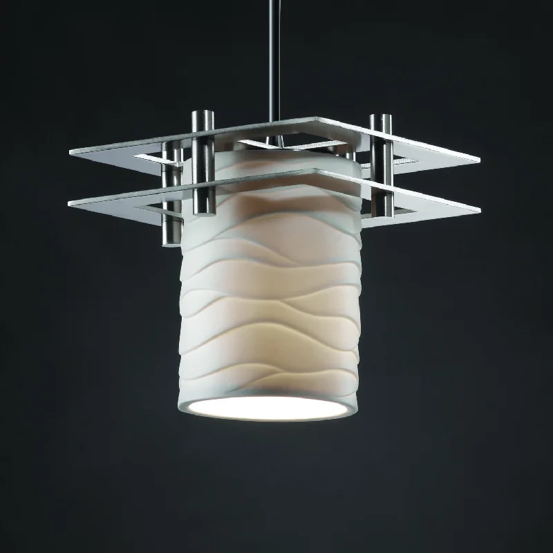 Contemporary Ceiling Lights with Unique, Abstract ShapesOne Light Pendant
