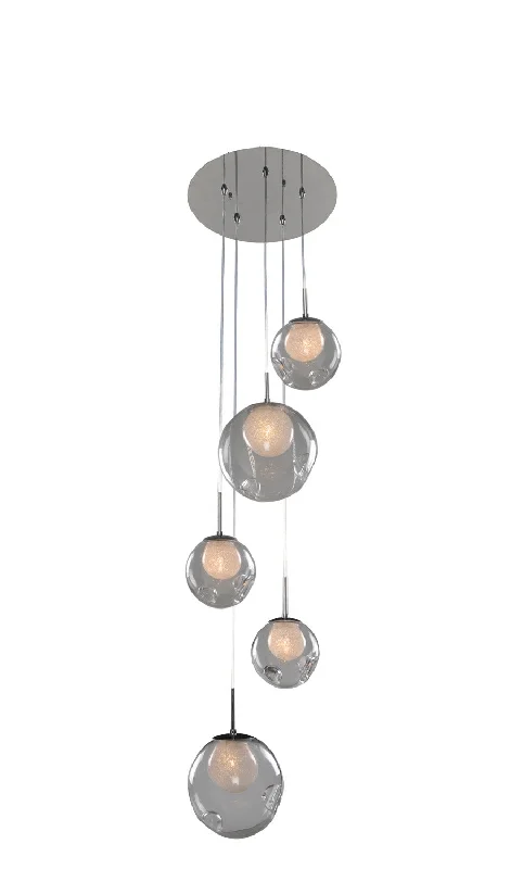 Steampunk Ceiling Lights with Gears, Cogs, and Brass AccentsMeteor Pendant