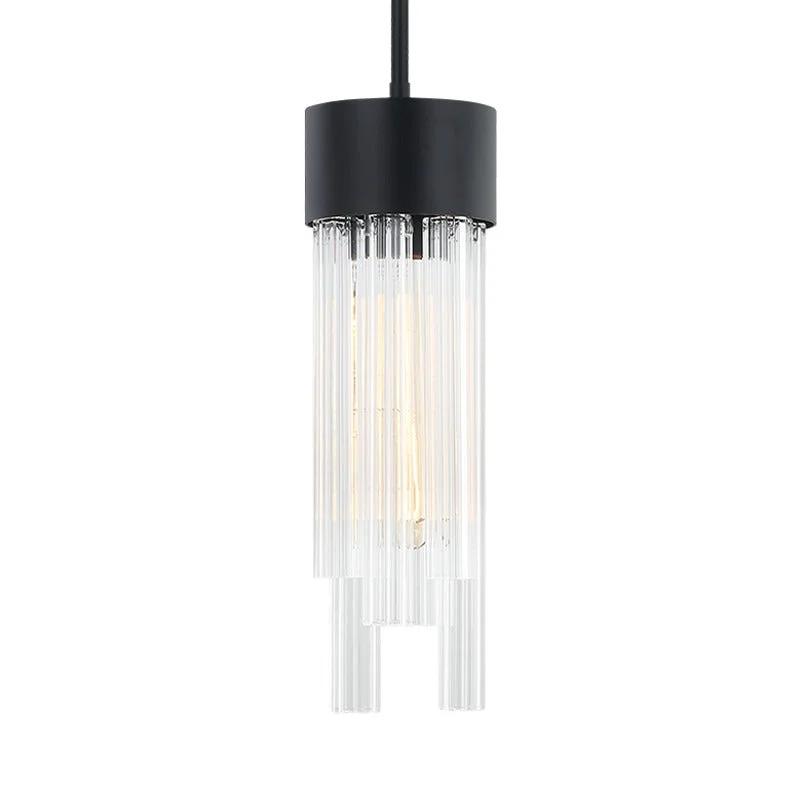 Bohemian Ceiling Lights with Beads, Tassels, and Colorful GlassKellan Pendant