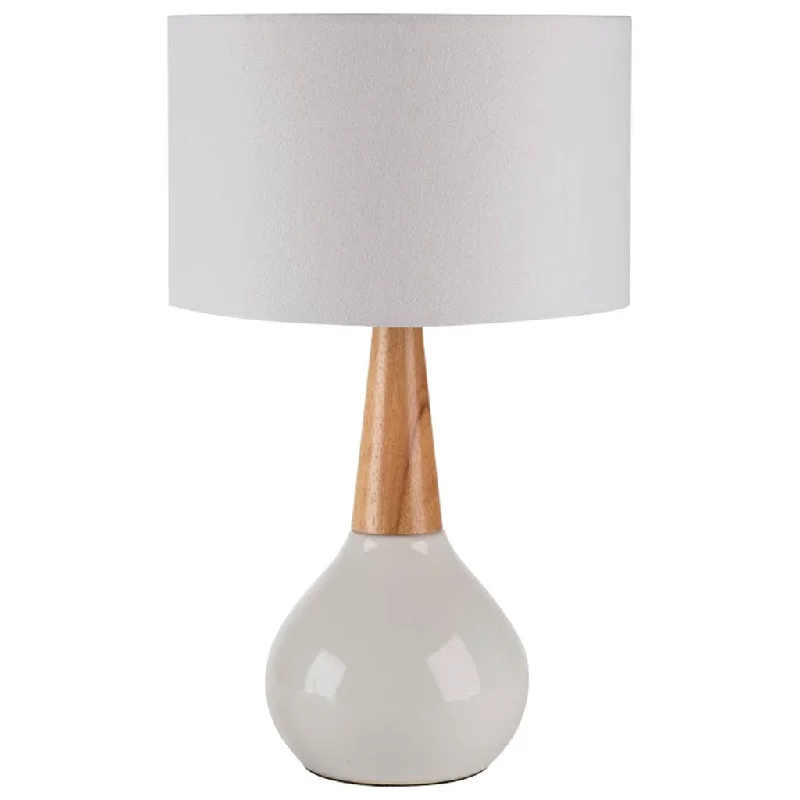 wooden table lamps with natural grain for a warm and organic feelKent Drum White Table Lamp wooden table lamps with natural grain for a warm and organic feelKent Drum White Table Lamp
