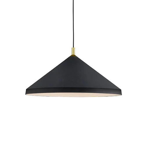 Indian - Themed Ceiling Lights with Intricate Filigree and Mirror WorkKuzco Dorothy 493126-bk/gd Pendant Light - Black w/ Gold|Brushed Nickel w/ Black|White w/ Gold