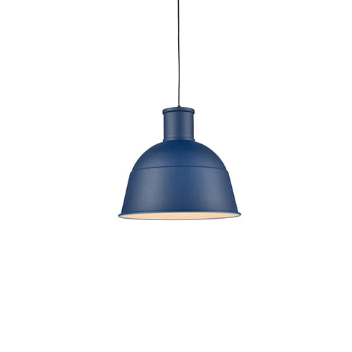 Japanese - Inspired Ceiling Lights with Shoji - Screen - like DiffusersKuzco Irving 493516-ib Pendant Light - Black|Indigo Blue|White
