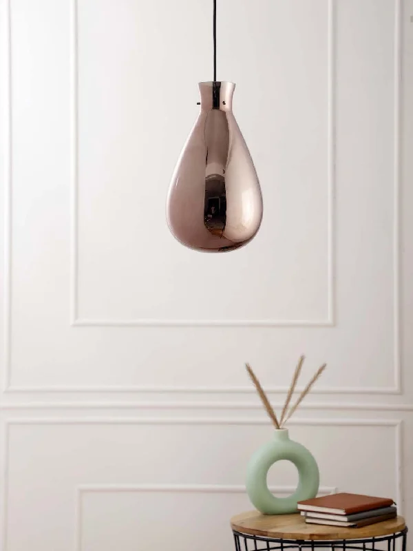 Rustic Ceiling Lights with Reclaimed Wood and Distressed FinishesLilian Copper Pendant Light