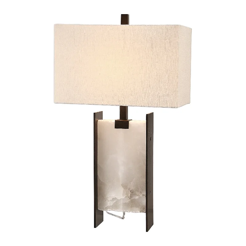 bohemian table lamps with colorful patterns for eclectic bedroomsMackena Table Lamp
