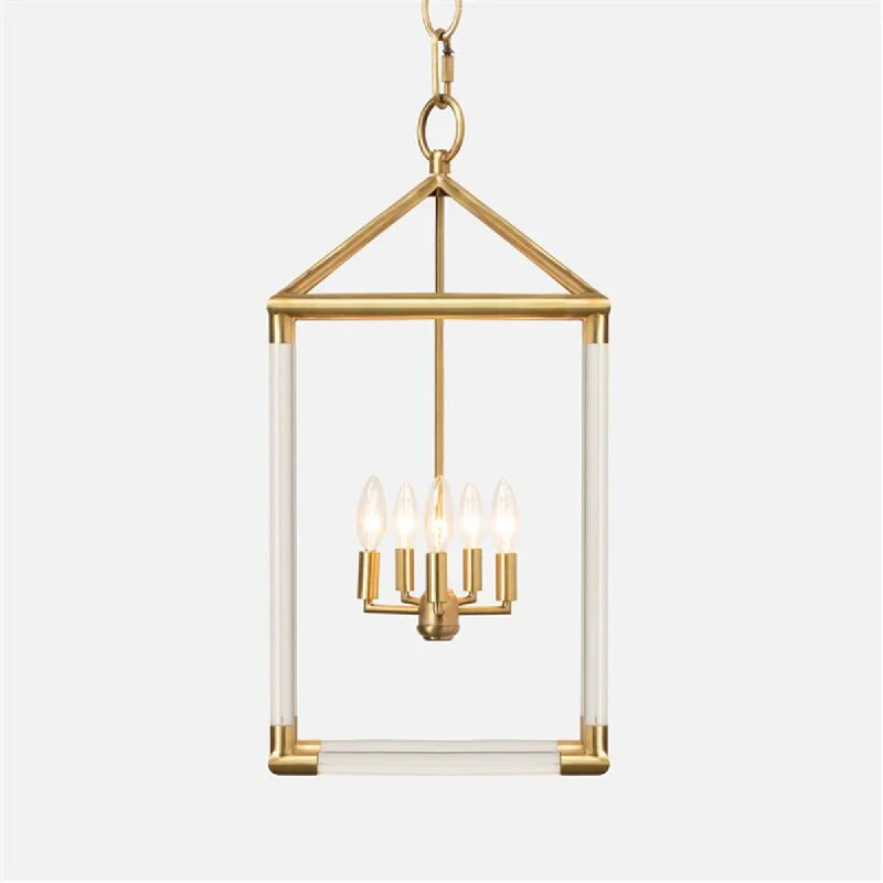 Mid - Century Modern Ceiling Lights with Simple, Sleek LinesMade Goods Xavier Acrylic 5-Light Pendant