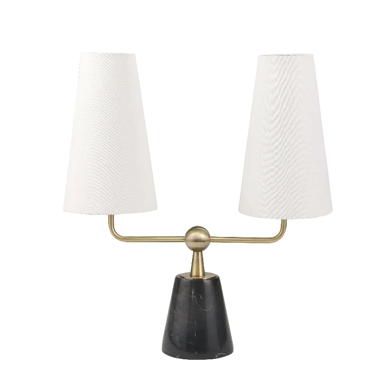 marble table lamps with a luxurious veined pattern for high end decorMARBLE / METAL 23" TWIN LIGHT TABLE LAMP, BLACK marble table lamps with a luxurious veined pattern for high end decorMARBLE / METAL 23" TWIN LIGHT TABLE LAMP, BLACK