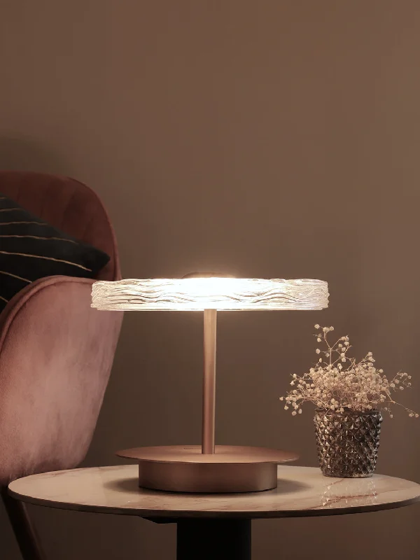 leather table lamps with a distressed texture for a rugged charmMorgan Table Lamp