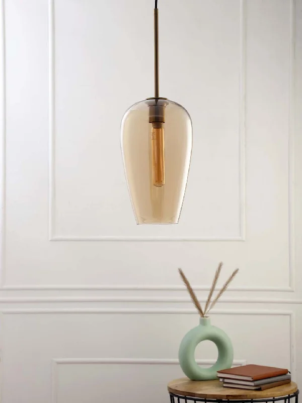 Contemporary Ceiling Lights with Unique, Abstract ShapesNed Amber S Pendant Light