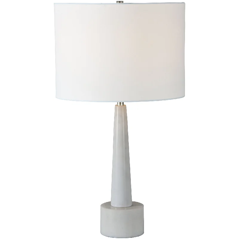 glass table lamps with a frosted surface for soft light diffusionNorma Marble Table Lamp