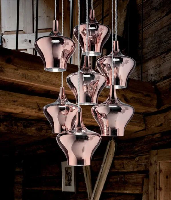 Scandinavian Style Ceiling Lights with Light Wood AccentsNostalgia Custom Cluster Light From Lodes Scandinavian Style Ceiling Lights with Light Wood AccentsNostalgia Custom Cluster Light From Lodes
