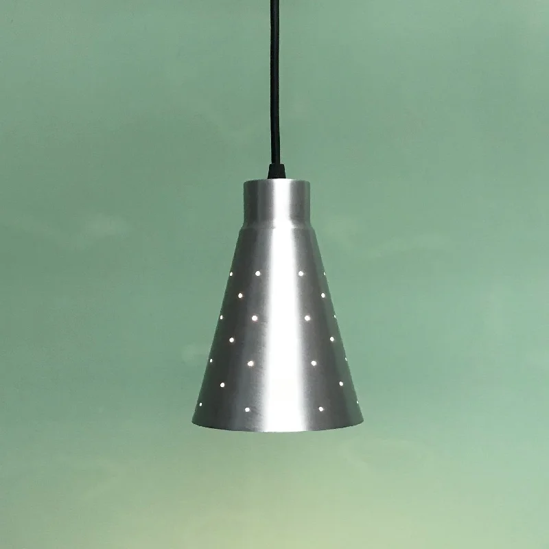Rustic Ceiling Lights with Reclaimed Wood and Distressed FinishesPinhole Pendant