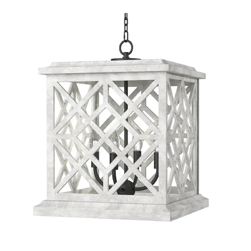 Rustic Ceiling Lights with Reclaimed Wood and Distressed FinishesRegina Andrew Chatham 16-1364WT Pendant Light - White Rustic Ceiling Lights with Reclaimed Wood and Distressed FinishesRegina Andrew Chatham 16-1364WT Pendant Light - White